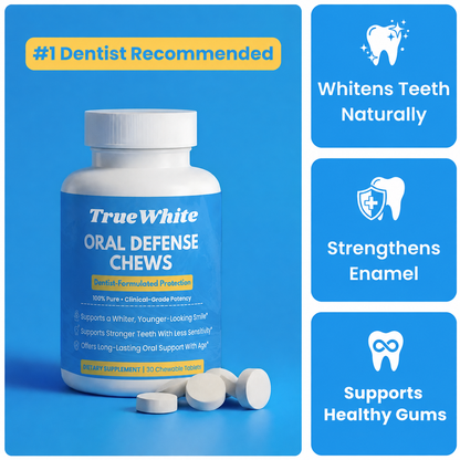 Restore Enamel & Support Healthier Gums and Teeth in One Chew