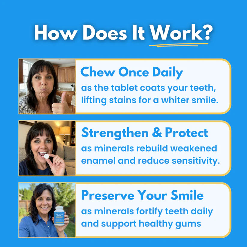 Restore Enamel & Support Healthier Gums and Teeth in One Chew